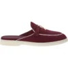 Loro Piana Summer Charms Walk Loafer Burgundy