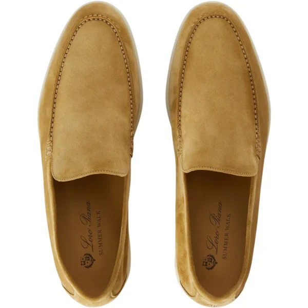 Loro Piana Summer Walk Loafer Dijon Mustard Yellow (DO6N)