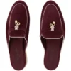 Loro Piana Summer Charms Walk Loafer Burgundy