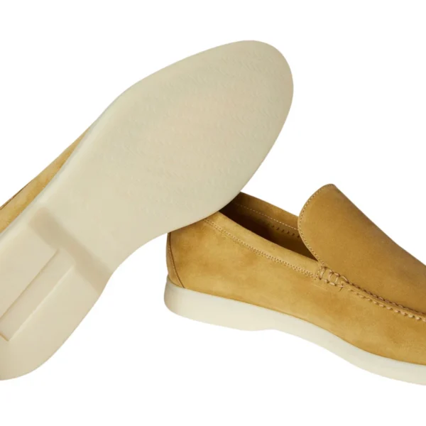 Loro Piana Summer Walk Loafer Dijon Mustard Yellow (DO6N)