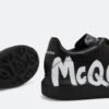 Alexander Mcqueen Oversized Graffiti – Black White