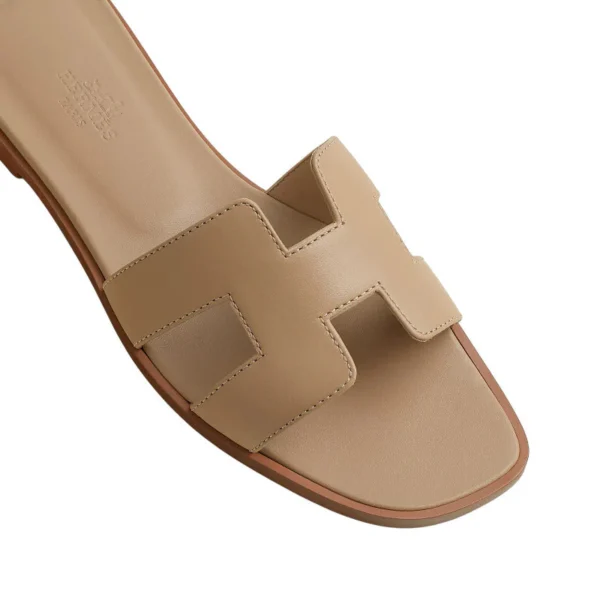 Hermes Oran Sandal BeigeLin