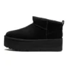 UGG Classic Ultra Mini Platform Black- Chestnut