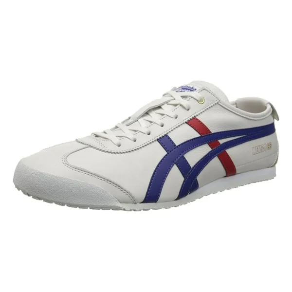 Onitsuka Tiger Mexico 66 White Dark Blue Red Gold