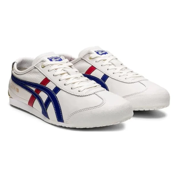Onitsuka Tiger Mexico 66 White Dark Blue Red Gold