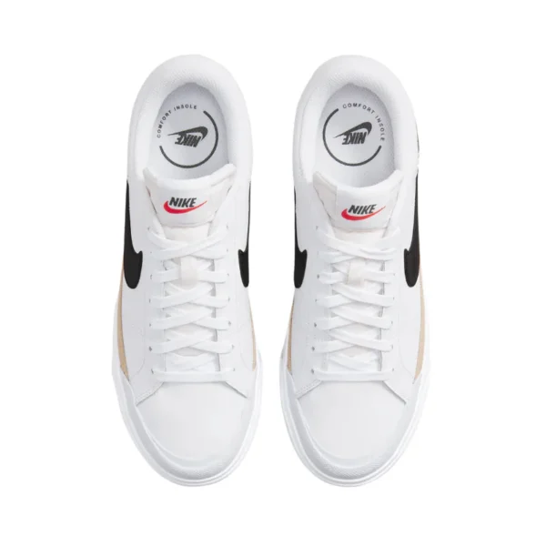 Nike Court Legacy Lift – White Black
