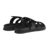 Hermes Chypre Sandal Noir Calfskin Leather
