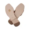 Hermes Oran Sandal Flat Gold Box CalfskinMightychic
