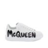 Alexander Mcqueen Oversized Graffiti – White Black