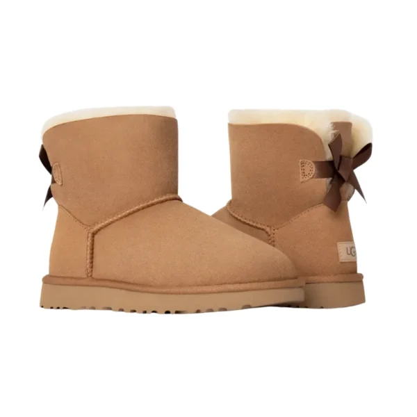 UGG Mini Bailey Bow II – Chestnut